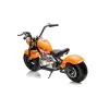 Дитячий акумуляторний мотоцикл Chopper Warrior Помаранчевий
