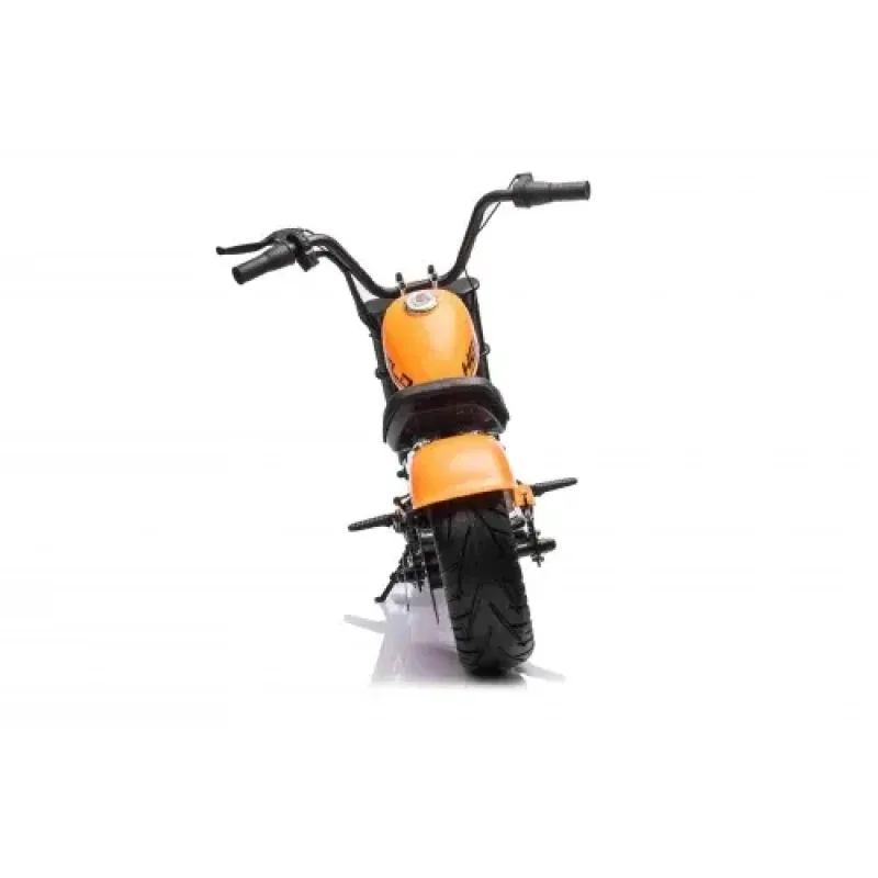 Дитячий акумуляторний мотоцикл Chopper Warrior Помаранчевий