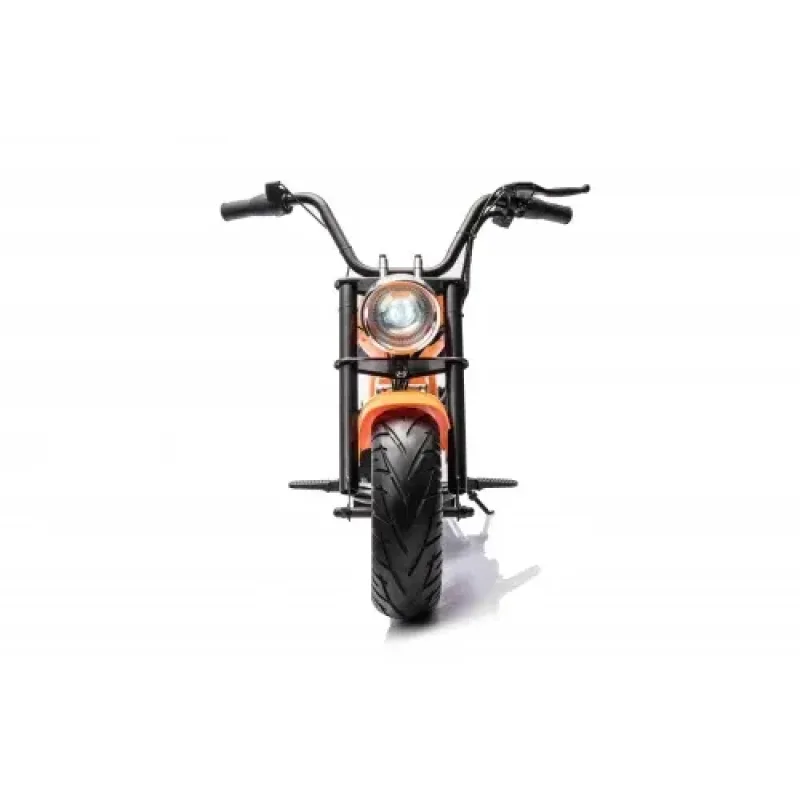 Дитячий акумуляторний мотоцикл Chopper Warrior Помаранчевий