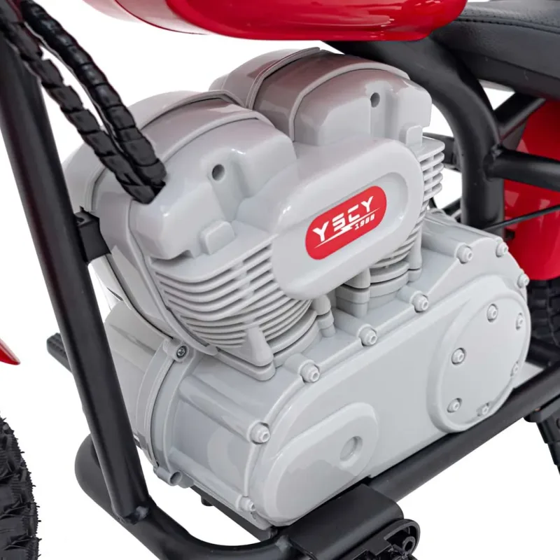 Дитячий акумуляторний мотоцикл Motor Speed Power червоний Дитячий акумуляторний мотоцикл Motor Speed Power червоний