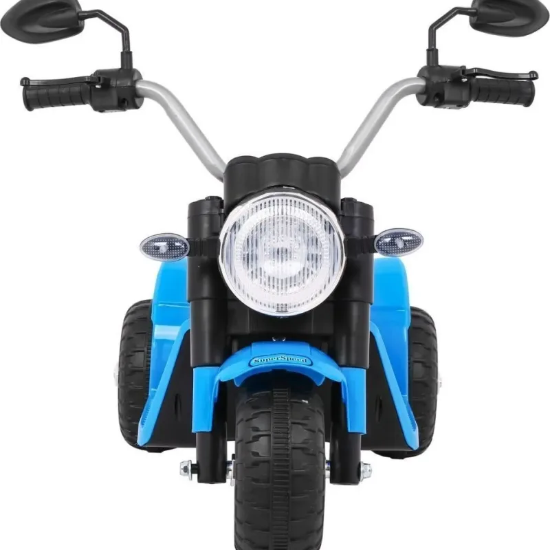 Дитячий акумуляторний мотоцикл RAMIZ MiniBike блакитний