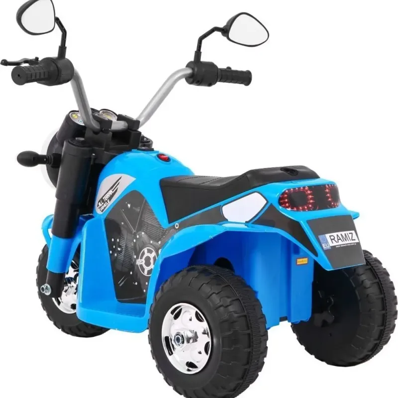 Дитячий акумуляторний мотоцикл RAMIZ MiniBike блакитний