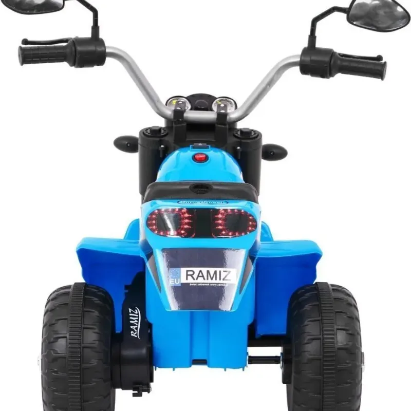 Дитячий акумуляторний мотоцикл RAMIZ MiniBike блакитний