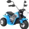 Дитячий акумуляторний мотоцикл RAMIZ MiniBike блакитний