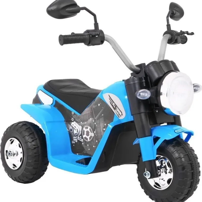 Дитячий акумуляторний мотоцикл RAMIZ MiniBike блакитний