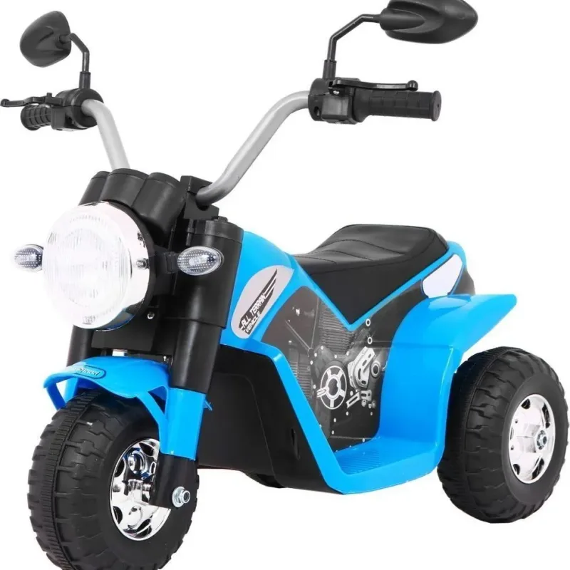 Дитячий акумуляторний мотоцикл RAMIZ MiniBike блакитний