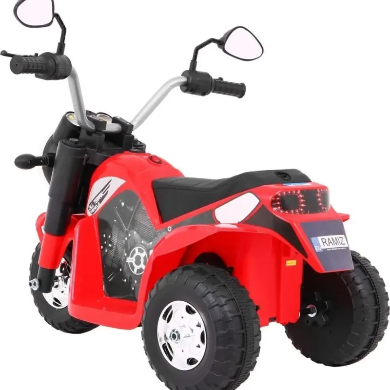 Дитячий акумуляторний мотоцикл RAMIZ MiniBike червоний