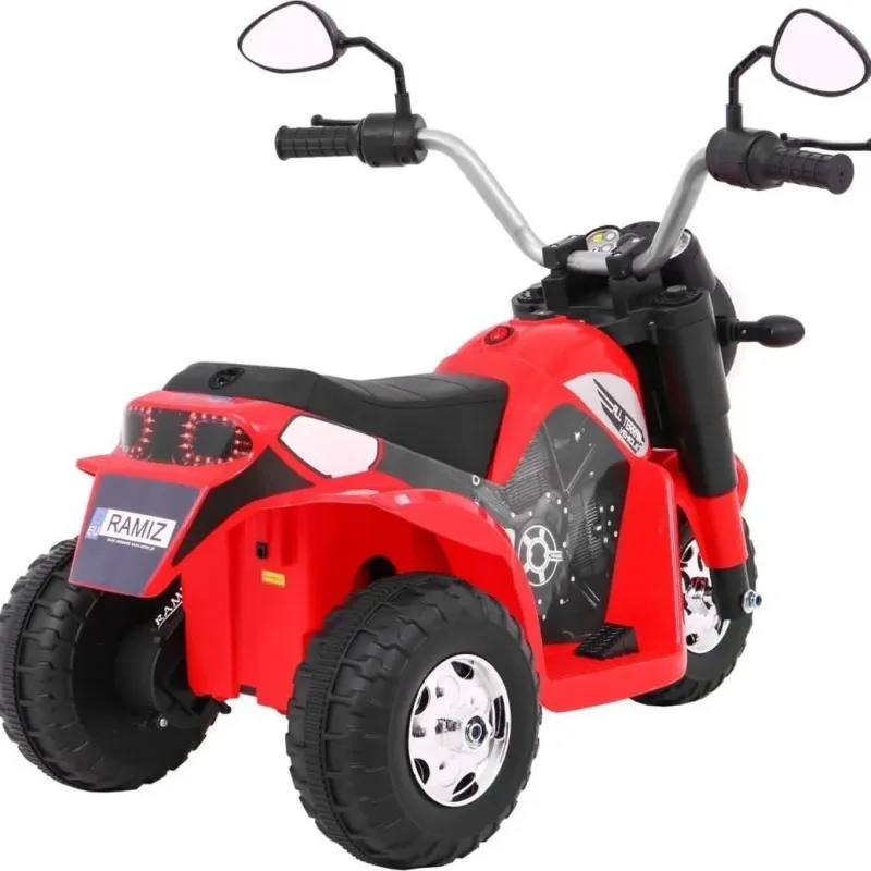 Дитячий акумуляторний мотоцикл RAMIZ MiniBike червоний