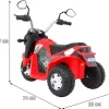 Дитячий акумуляторний мотоцикл RAMIZ MiniBike червоний