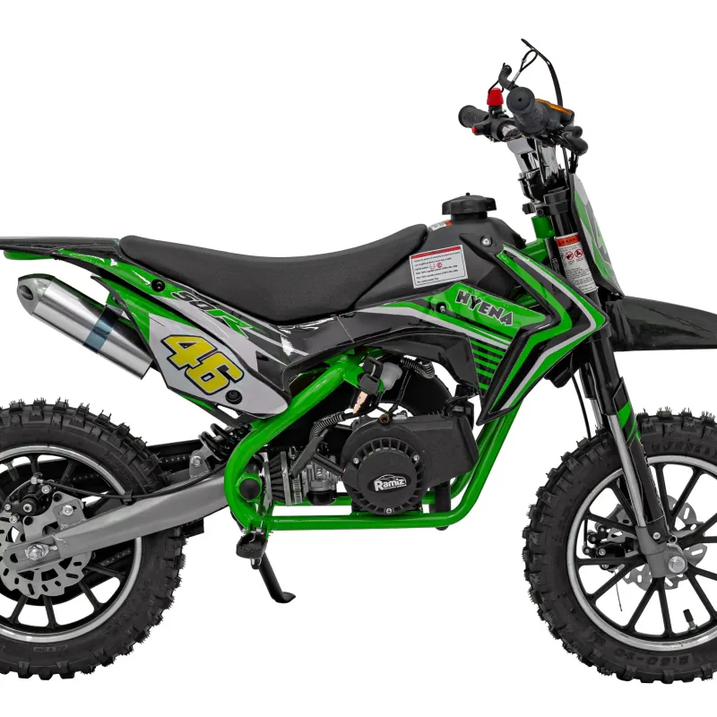 Дитячий акумуляторний мотоцикл RENEGADE 50R Зелений