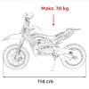 Дитячий акумуляторний мотоцикл RENEGADE 50R Зелений