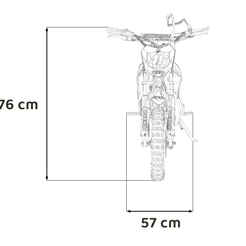 Дитячий акумуляторний мотоцикл RENEGADE 50R Зелений