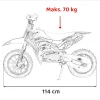Дитячий акумуляторний мотоцикл RENEGADE 50R Червоний