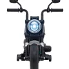 Дитячий акумуляторний мотоцикл Чоппер FASTER Білий + FM Радіо + Аудіо панель + LED