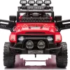 Дитячий акумуляторний позашляховик CLIMBER Червоний