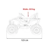 Дитячий акумуляторний позашляховик HONDA 4x4 Зелений