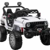 Дитячий акумуляторний позашляховик OFF ROAD Білий