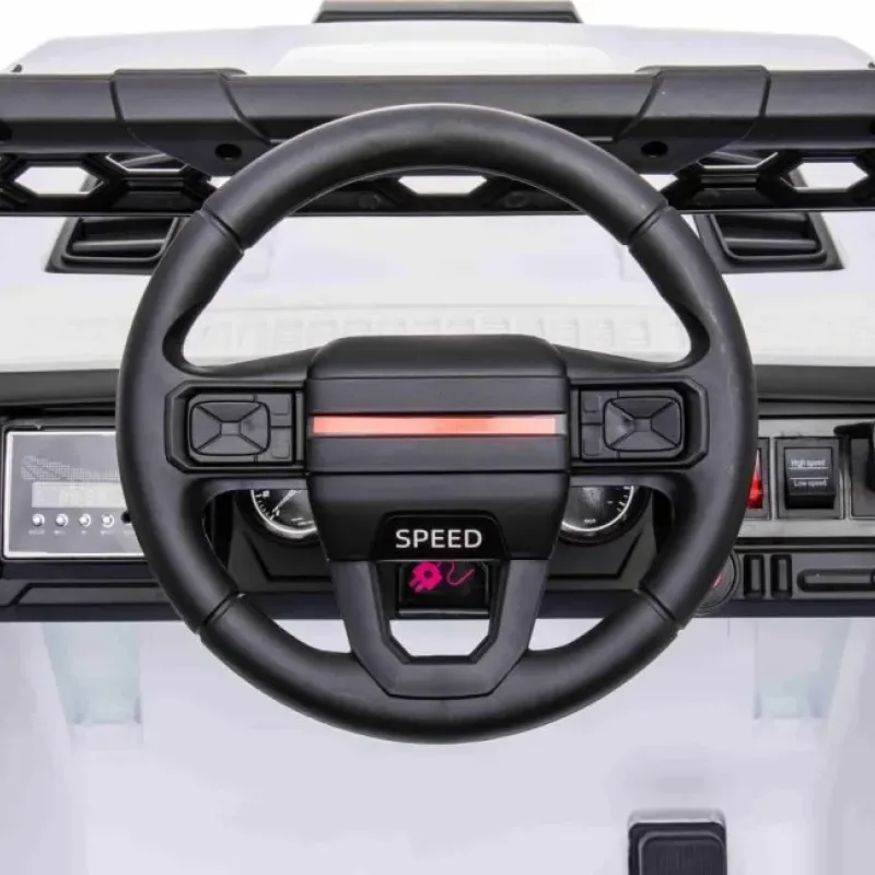 Дитячий акумуляторний позашляховик OFF ROAD Білий