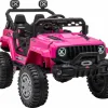 Дитячий акумуляторний позашляховик OFF ROAD Рожевий Дитячий акумуляторний позашляховик OFF ROAD Рожевий