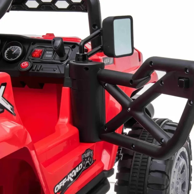 Дитячий акумуляторний позашляховик OFF ROAD Червоний