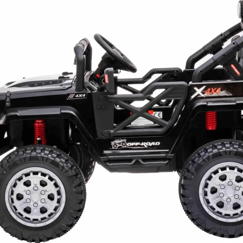 Дитячий акумуляторний позашляховик OFF ROAD Чорний