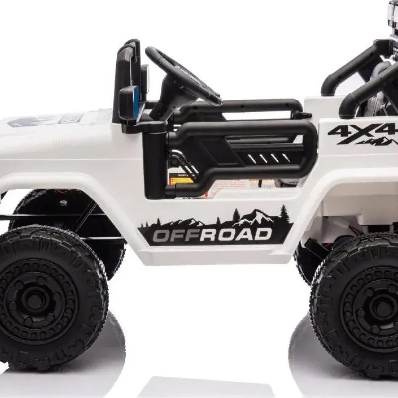 Дитячий акумуляторний позашляховик Off-Road CLIMBER Білий