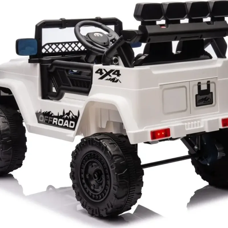 Дитячий акумуляторний позашляховик Off-Road CLIMBER Білий Дитячий акумуляторний позашляховик Off-Road CLIMBER Білий