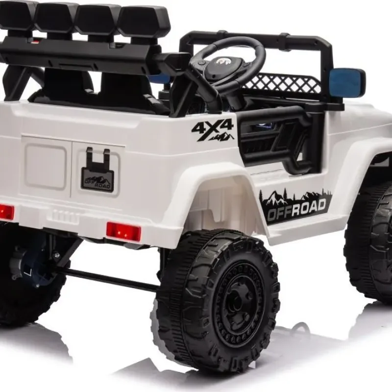 Дитячий акумуляторний позашляховик Off-Road CLIMBER Білий Дитячий акумуляторний позашляховик Off-Road CLIMBER Білий