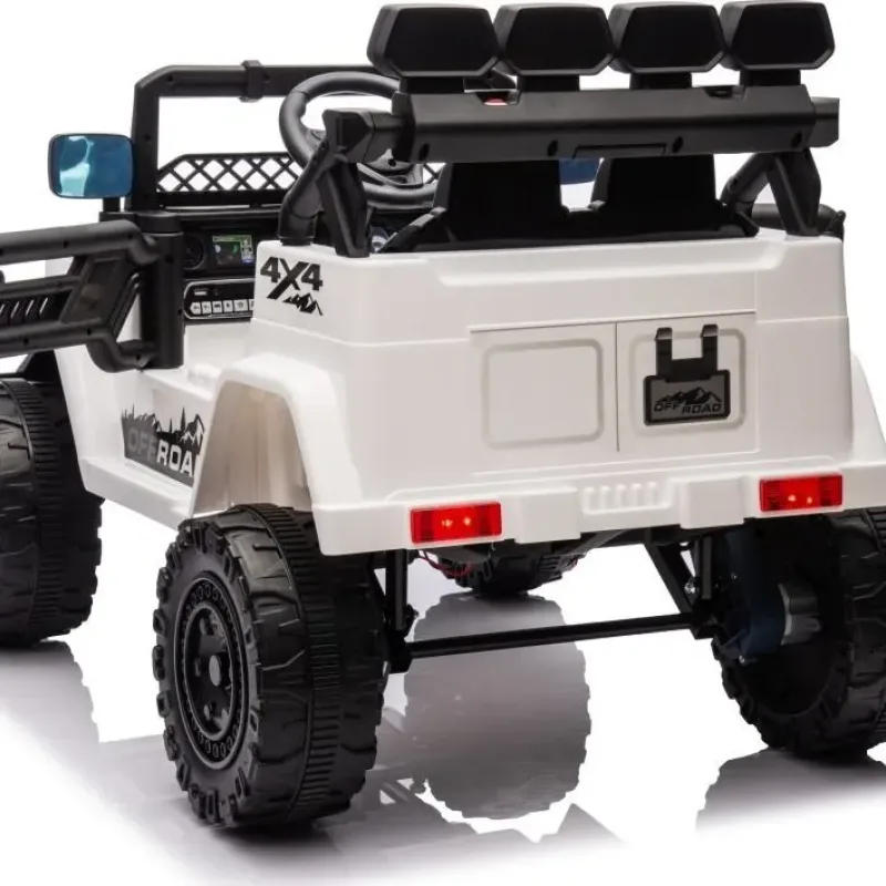 Дитячий акумуляторний позашляховик Off-Road CLIMBER Білий Дитячий акумуляторний позашляховик Off-Road CLIMBER Білий