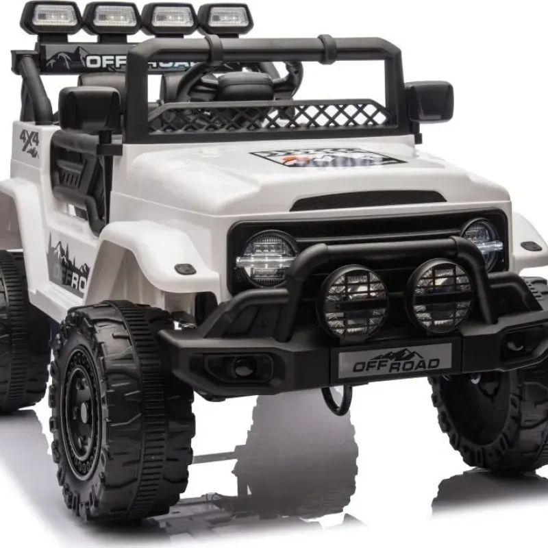 Дитячий акумуляторний позашляховик Off-Road CLIMBER Білий Дитячий акумуляторний позашляховик Off-Road CLIMBER Білий