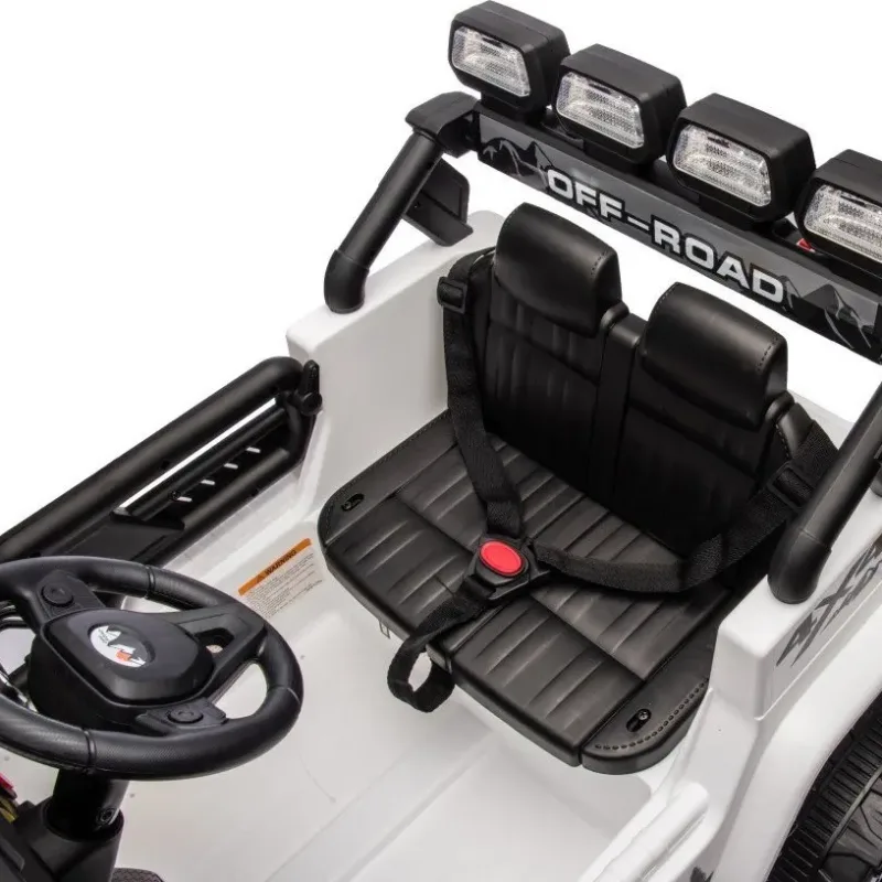 Дитячий акумуляторний позашляховик Off-Road CLIMBER Білий Дитячий акумуляторний позашляховик Off-Road CLIMBER Білий
