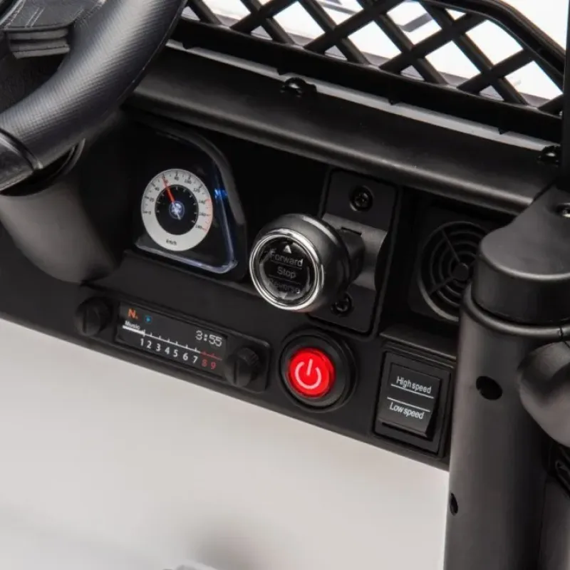 Дитячий акумуляторний позашляховик Off-Road CLIMBER Білий Дитячий акумуляторний позашляховик Off-Road CLIMBER Білий