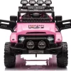 Дитячий акумуляторний позашляховик Off-Road CLIMBER Рожевий Дитячий акумуляторний позашляховик Off-Road CLIMBER Рожевий