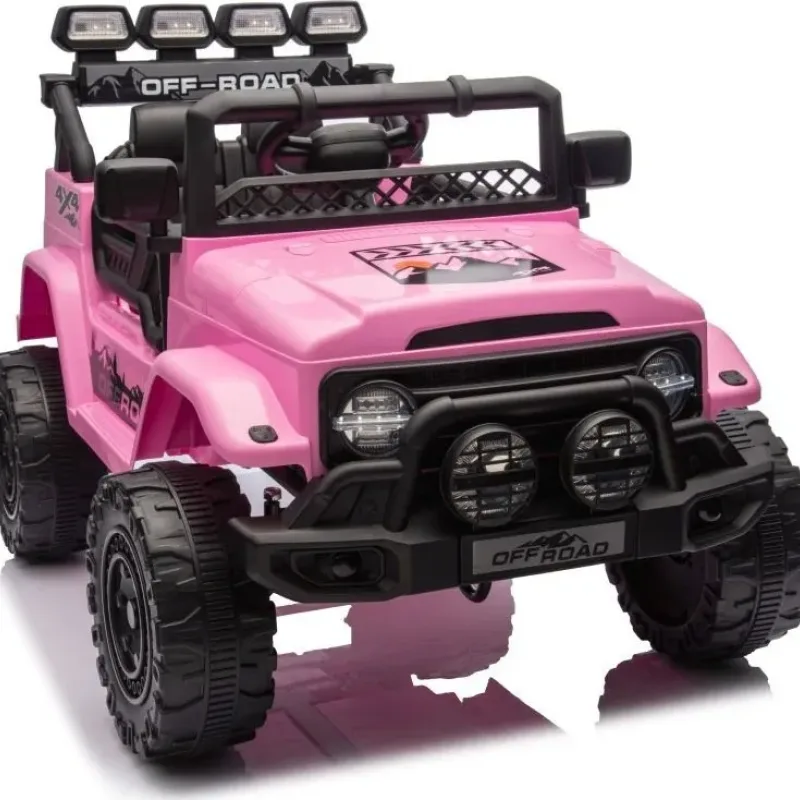 Дитячий акумуляторний позашляховик Off-Road CLIMBER Рожевий Дитячий акумуляторний позашляховик Off-Road CLIMBER Рожевий