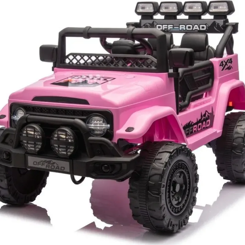 Дитячий акумуляторний позашляховик Off-Road CLIMBER Рожевий Дитячий акумуляторний позашляховик Off-Road CLIMBER Рожевий