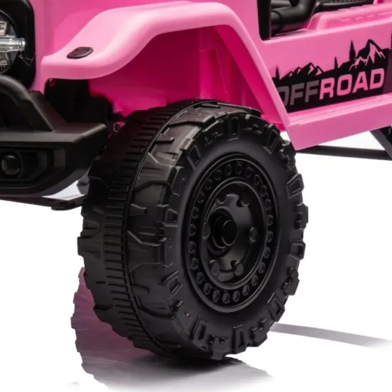 Дитячий акумуляторний позашляховик Off-Road CLIMBER Рожевий Дитячий акумуляторний позашляховик Off-Road CLIMBER Рожевий