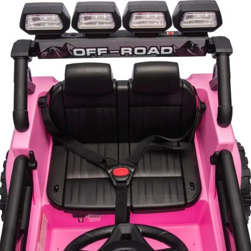 Дитячий акумуляторний позашляховик Off-Road CLIMBER Рожевий Дитячий акумуляторний позашляховик Off-Road CLIMBER Рожевий