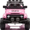 Дитячий акумуляторний позашляховик Off-Road CLIMBER Рожевий Дитячий акумуляторний позашляховик Off-Road CLIMBER Рожевий