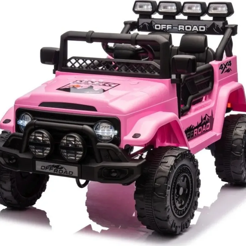 Дитячий акумуляторний позашляховик Off-Road CLIMBER Рожевий Дитячий акумуляторний позашляховик Off-Road CLIMBER Рожевий