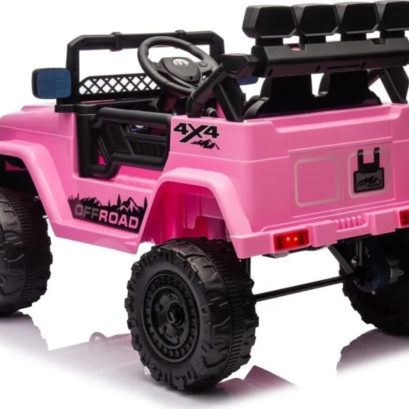 Дитячий акумуляторний позашляховик Off-Road CLIMBER Рожевий Дитячий акумуляторний позашляховик Off-Road CLIMBER Рожевий