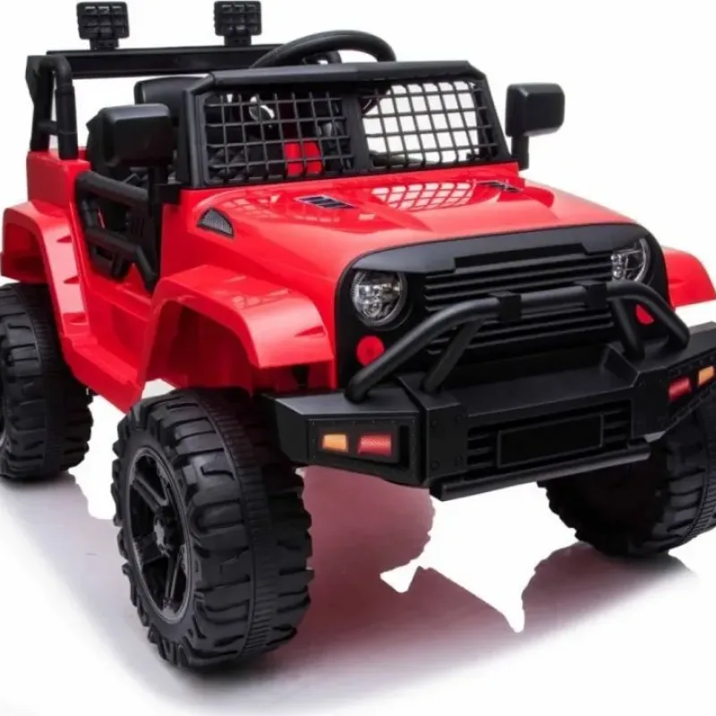Дитячий акумуляторний позашляховик Ramiz Jeep Dark Night Червоний