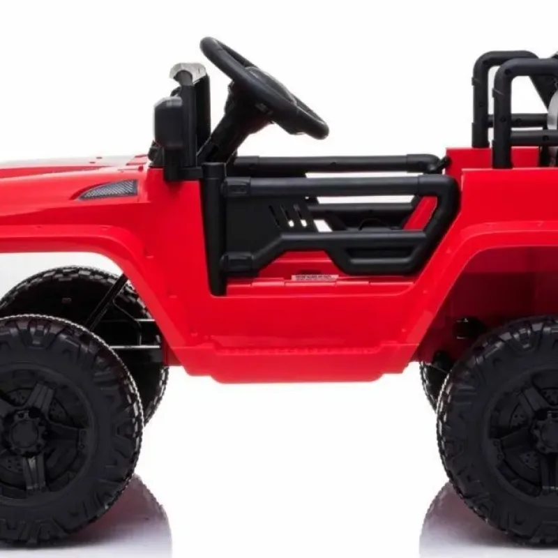 Дитячий акумуляторний позашляховик Ramiz Jeep Dark Night Червоний