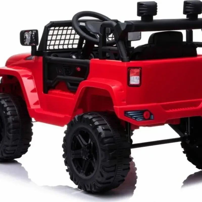 Дитячий акумуляторний позашляховик Ramiz Jeep Dark Night Червоний