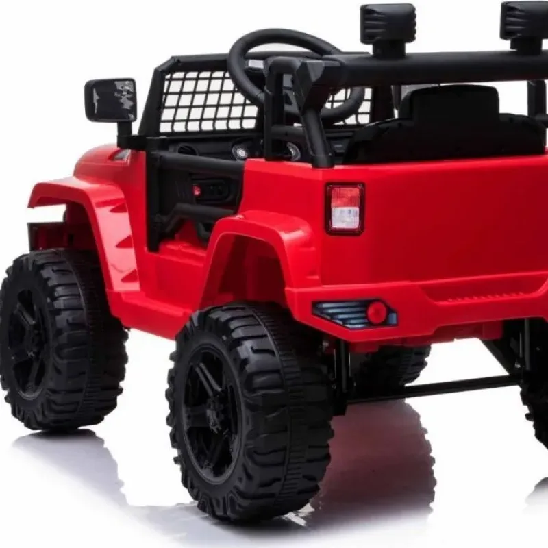 Дитячий акумуляторний позашляховик Ramiz Jeep Dark Night Червоний