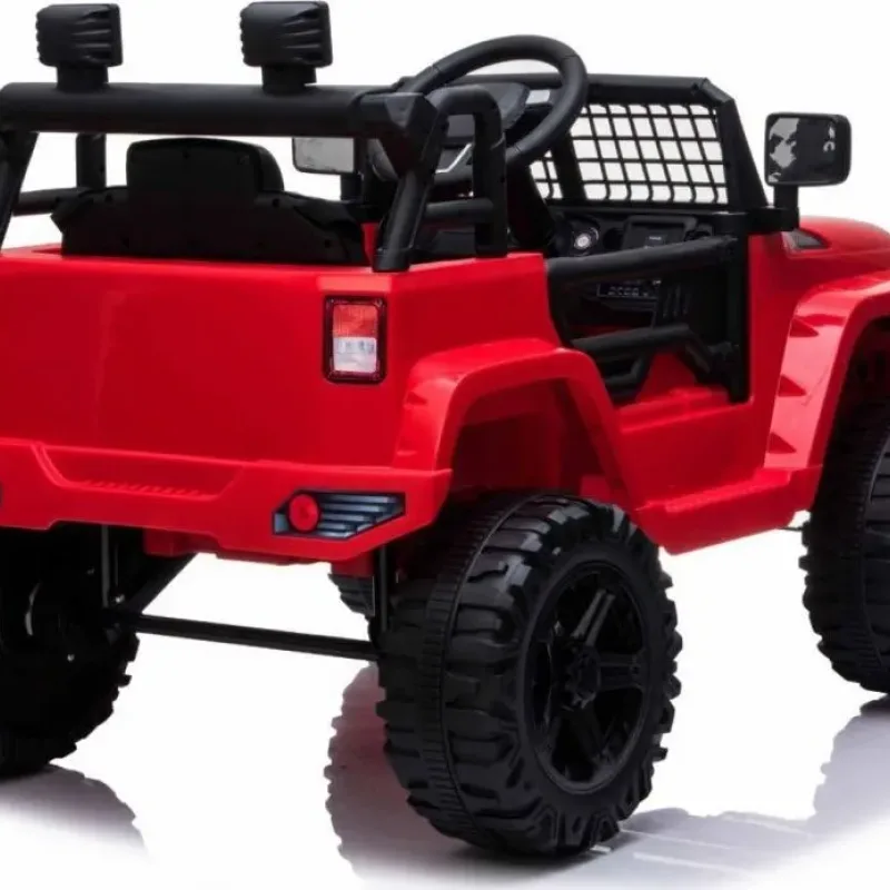 Дитячий акумуляторний позашляховик Ramiz Jeep Dark Night Червоний