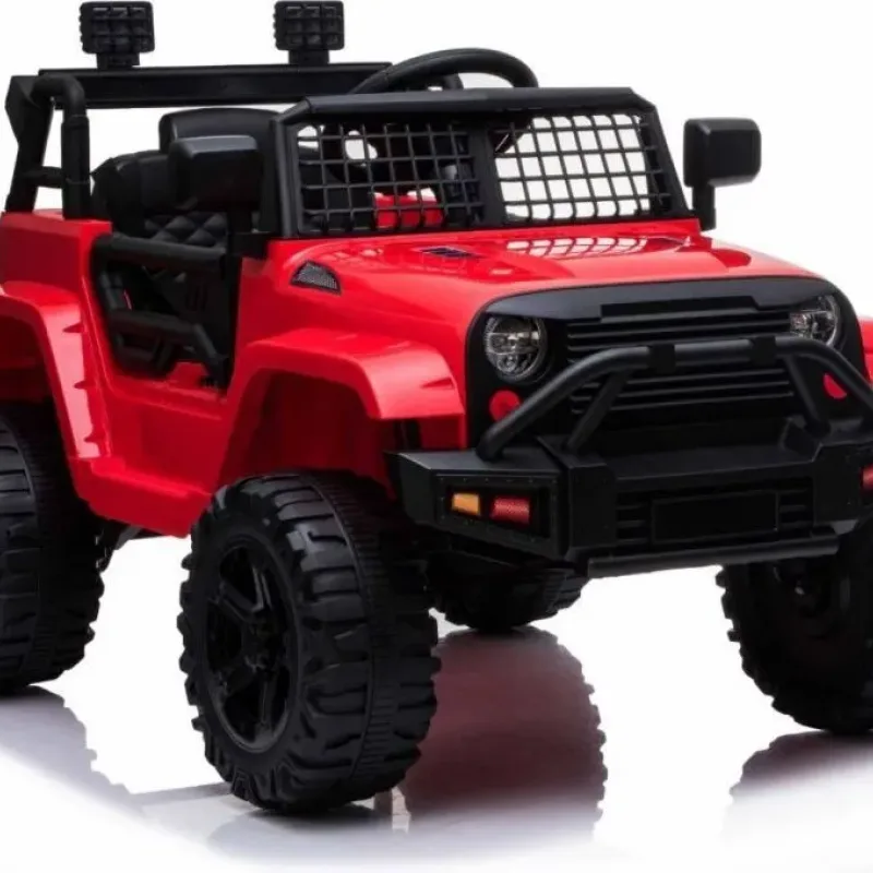 Дитячий акумуляторний позашляховик Ramiz Jeep Dark Night Червоний