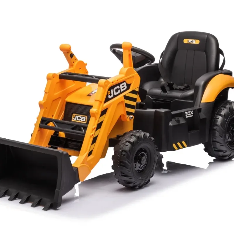 Дитячий акумуляторний трактор JCB Excavator Жовтий