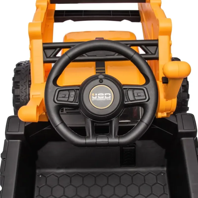 Дитячий акумуляторний трактор JCB Excavator Жовтий