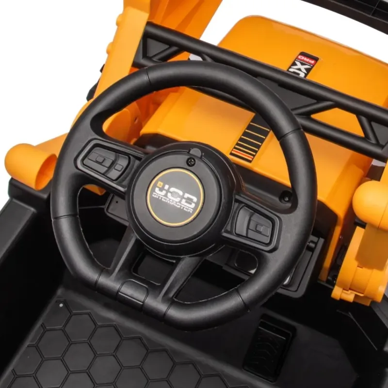 Дитячий акумуляторний трактор JCB Excavator Жовтий