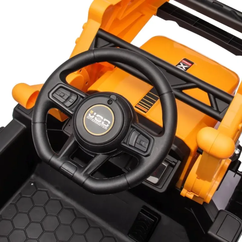 Дитячий акумуляторний трактор JCB Excavator Жовтий